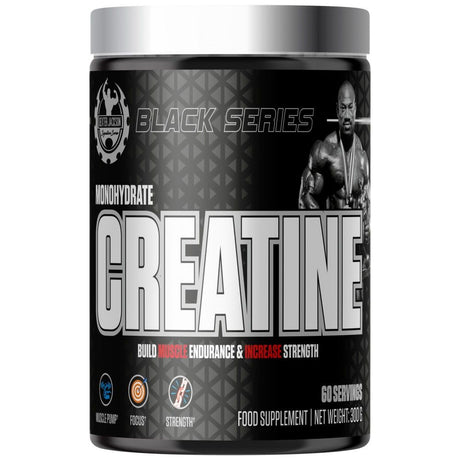 Black Series | Creatine Monohydrate with Vitamin B6 - 300 грама - Feel You