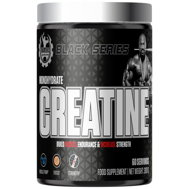 Black Series | Creatine Monohydrate with Vitamin B6 - 300 грама - Feel You