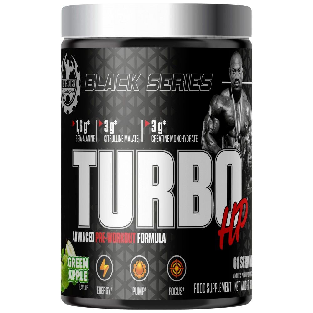 Black Series | Turbo HP Advanced Pre-Workout Formula - 300 грама - Feel You