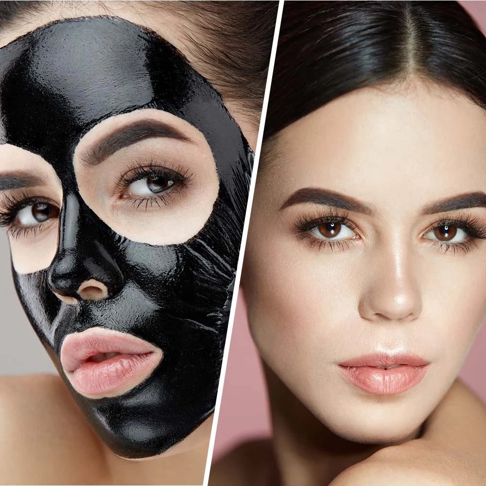 Deep cleansing black mask with activated charcoal - 100 ml