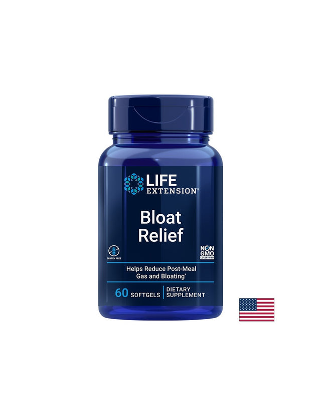 Bloat Relief/ При подуване и газове х 60 софтгел капсули - Feel You