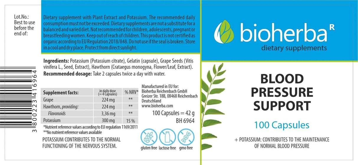 Blood Pressure Health - 100 капсули - Feel You