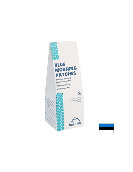 Трансдермални пластири с витамини и билкови екстракти “Blue Morning”, 3 броя Nordaid - Feel You