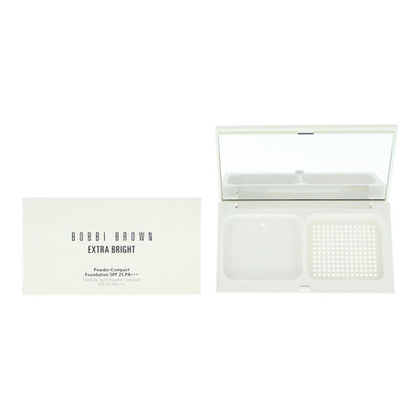 Bobbi Brown, Extra Bright, Empty Powder Foundation Plastic Compact Case - Feel You