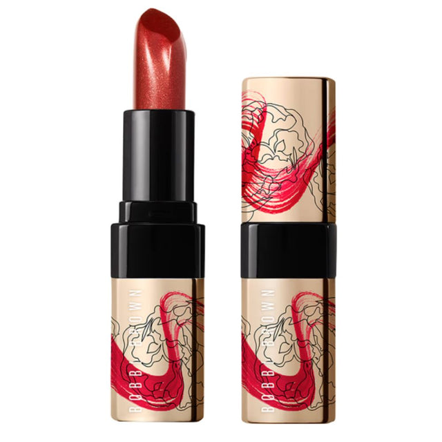 Bobbi Brown, Luxe Metal, Paraben-Free, Metallic, Cream Lipstick, Firecracker, 3.5 g - Feel You