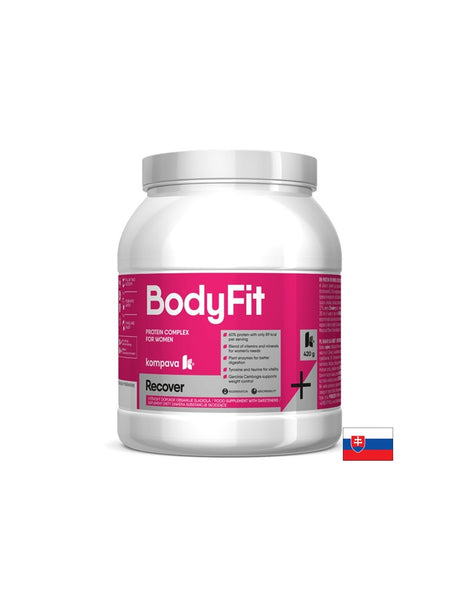 BodyFit – Протеинов комплекс с L-карнитин, гарциния и ензими за жени, 420 g прах (ванилия) - Feel You