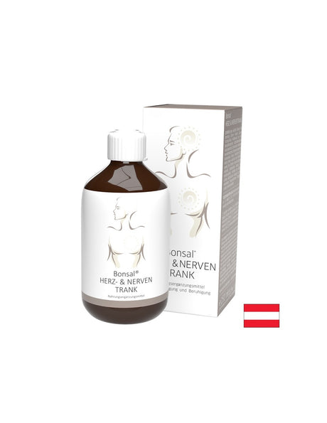 Билкова формула за сърце и нервна система Bonsal, 250 ml - Feel You