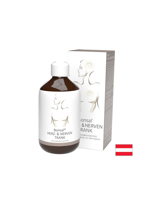 Билкова формула за сърце и нервна система Bonsal, 250 ml - Feel You