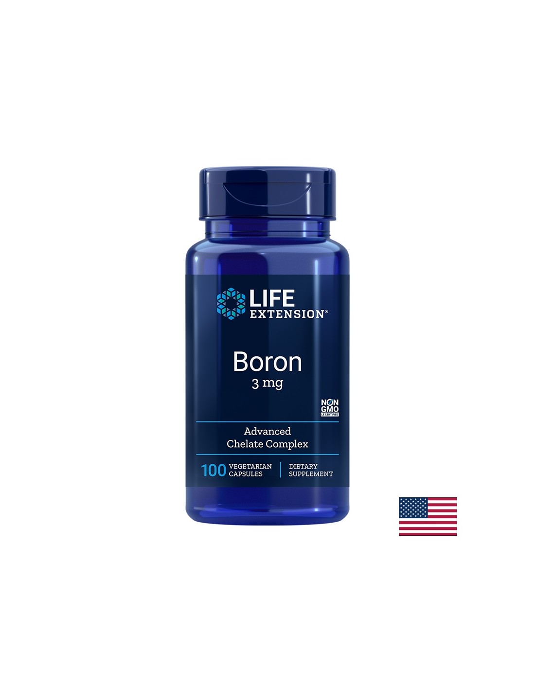 Boron/ Бор 3 mg х 100 капсули - Feel You