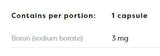 Boron 3 mg - 120 капсули - Feel You