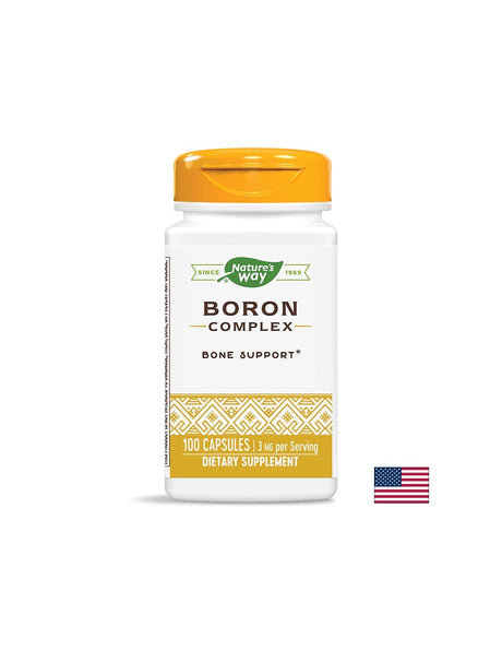 Boron Complex/ Бор 3 mg х 100 капсули Nature’s Way - Feel You