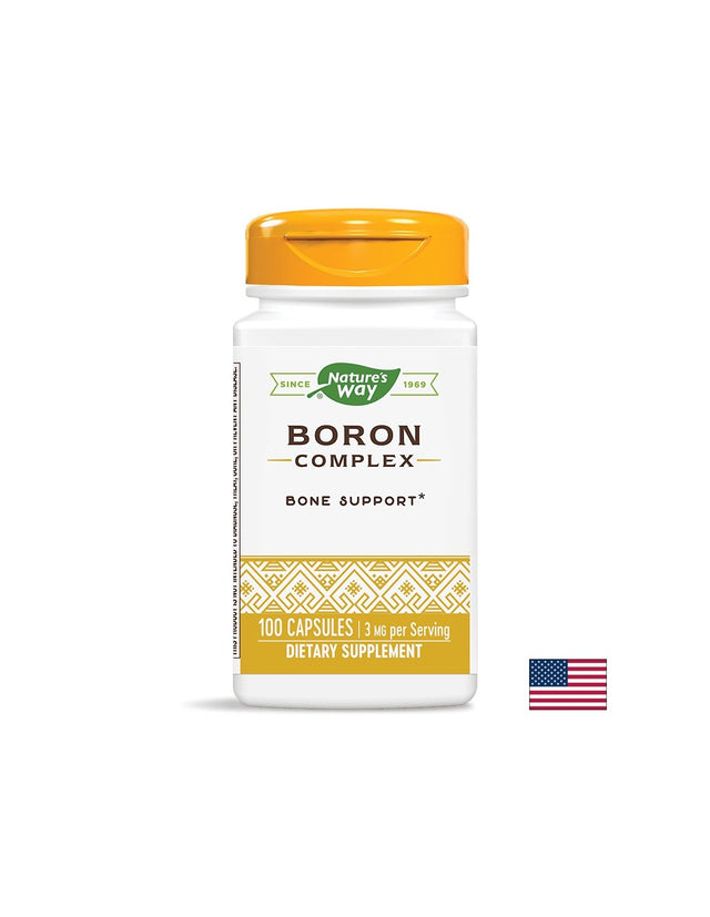Boron Complex/ Бор 3 mg х 100 капсули Nature’s Way - Feel You