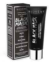 Deep cleansing black mask with activated charcoal - 100 ml