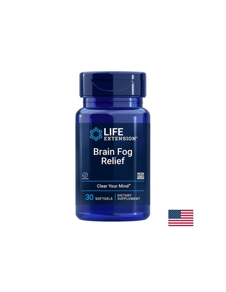 Мозъчна функция- Brain Fog Relief, 30 софтгел капсули - Feel You