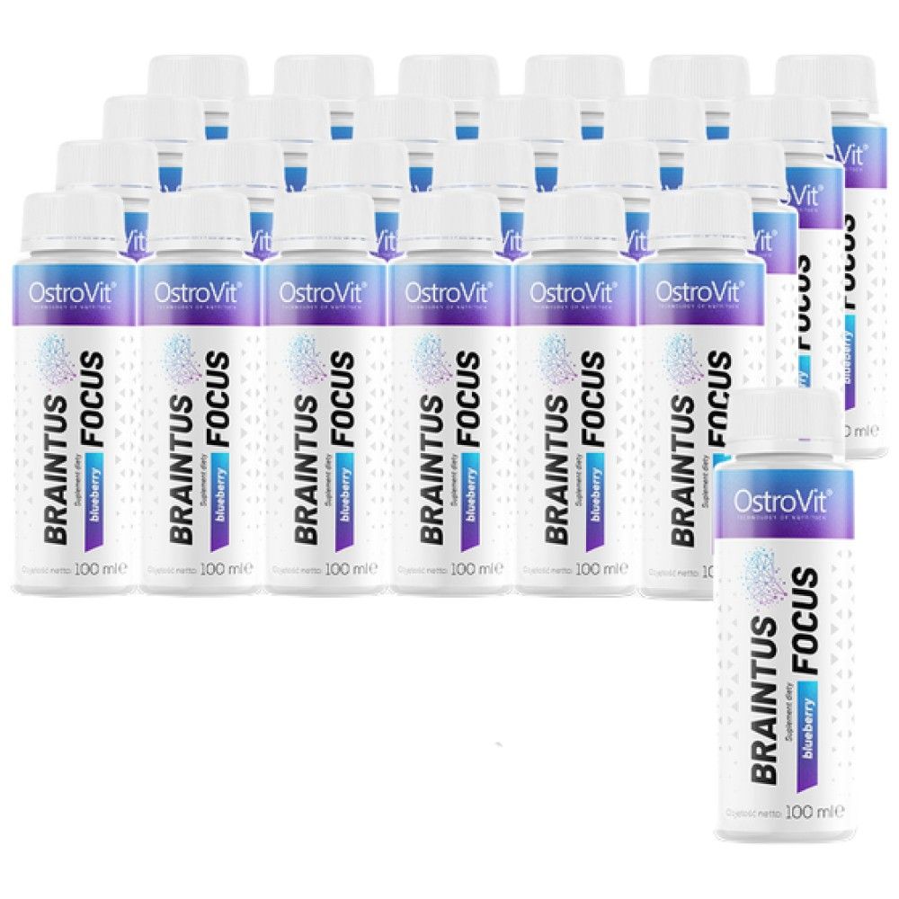 Braintus Focus Shot | Energy & Brain Support - 20 x 100 мл - Feel You