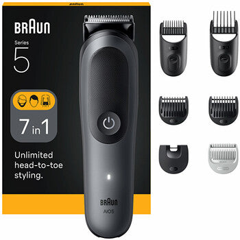 Braun - Series 5 AIO5520 Grey - multi-purpose trimmer 7 in 1 - Feel You