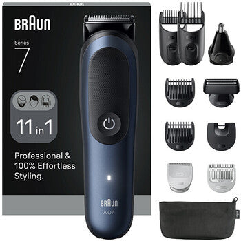 Braun - Series 7 AIO7540 Dark Blue 11in1 - multi-purpose trimmer - Feel You