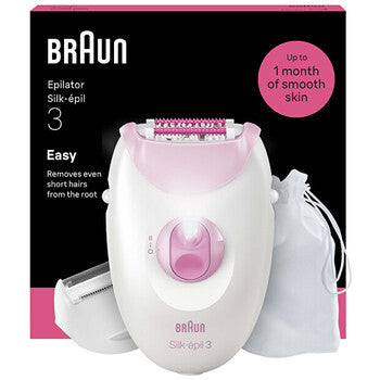 Braun - Silk-épil 3 3-033 Pink - Epilátor s kabelem - Feel You