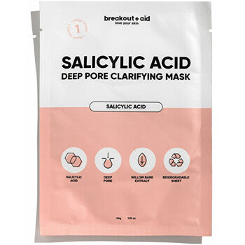 Breakout+aid - Clarifying Mask - Čisticí maska na zanesené póry - 34.0g - Feel You