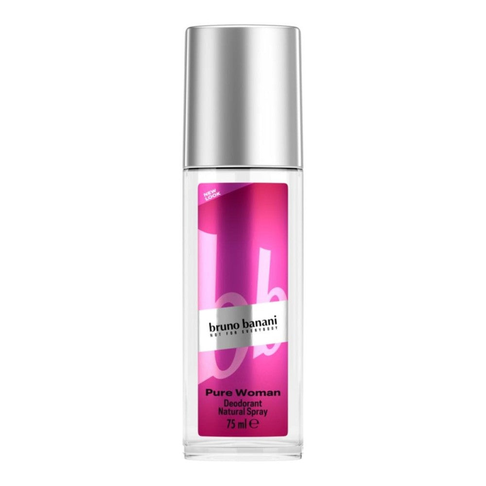 Bruno Banani, Pure Woman, Natural, Deodorant Spray, For Women, 75 ml - Feel You