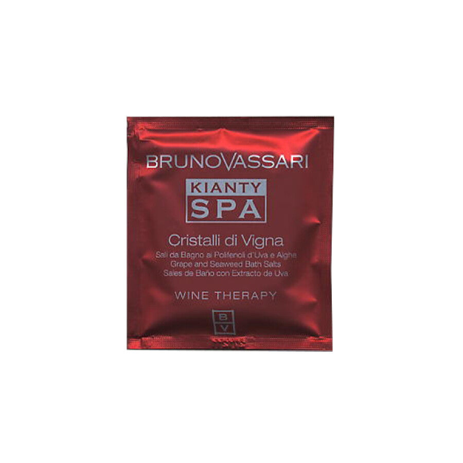 Bruno Vassari, Kianty SPA, Grape, Anti-Ageing, Bath Salt, 25 g - Feel You