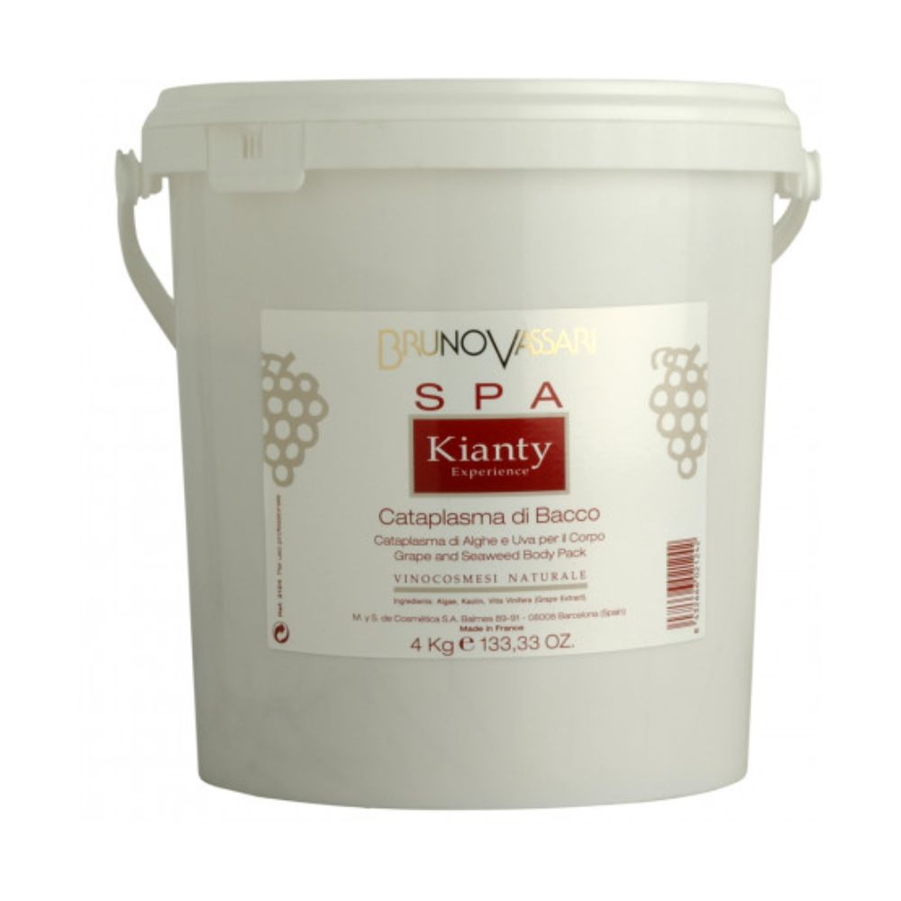 Bruno Vassari, Kianty SPA, Grape, Anti-Ageing, Body Cream Mask, 4000 g - Feel You