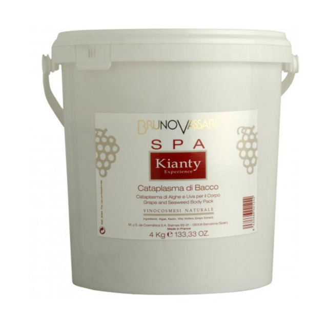 Bruno Vassari, Kianty SPA, Grape, Anti-Ageing, Body Cream Mask, 4000 g - Feel You
