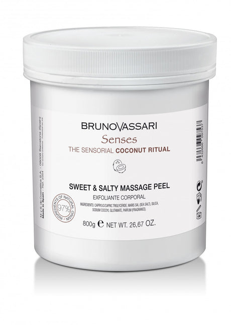 Bruno Vassari, Senses, Coconut Oil, Exfoliating Gel, 650 ml - Feel You