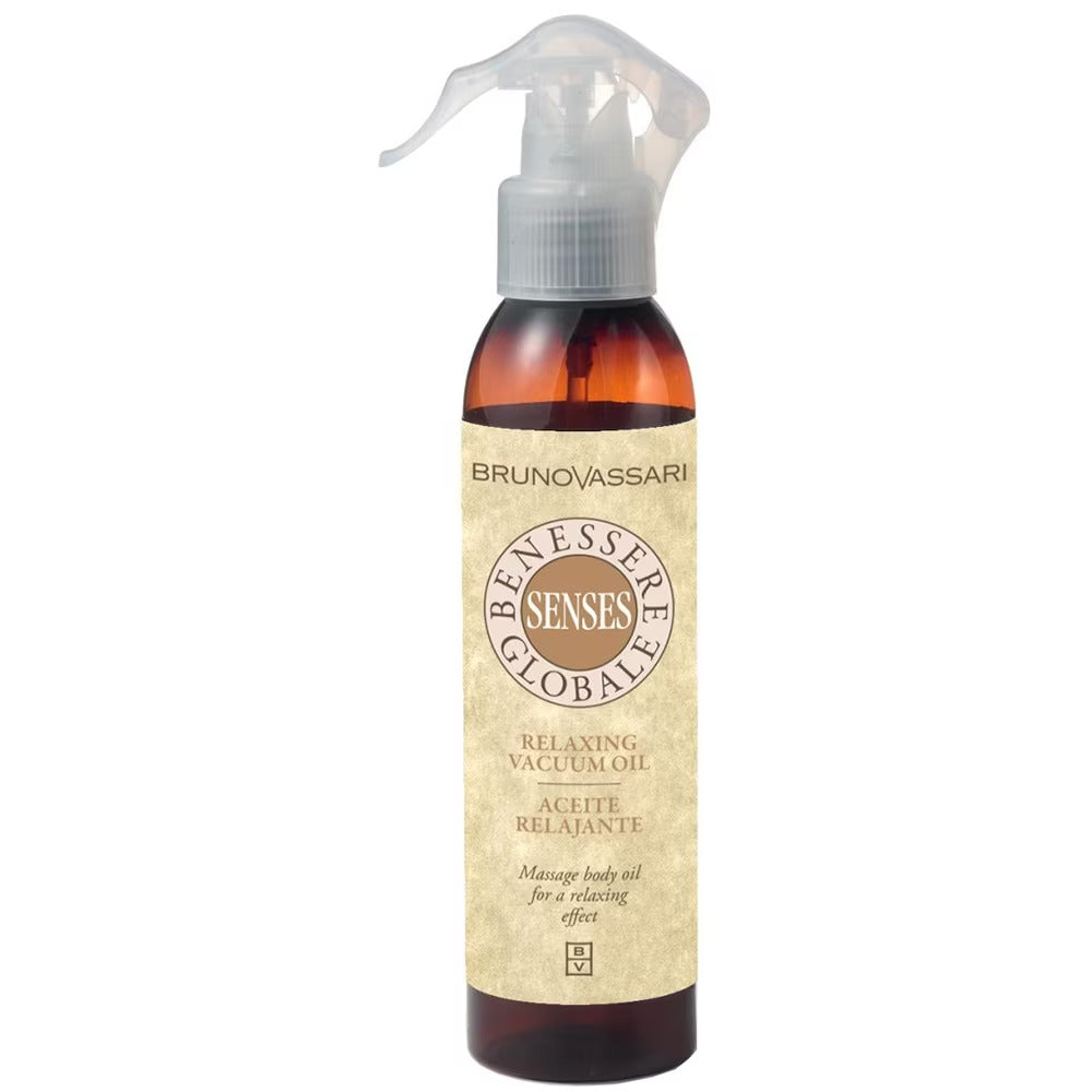 Bruno Vassari, Senses, Essential Oils, Vacuum, Body Oil, 200 ml - Feel You