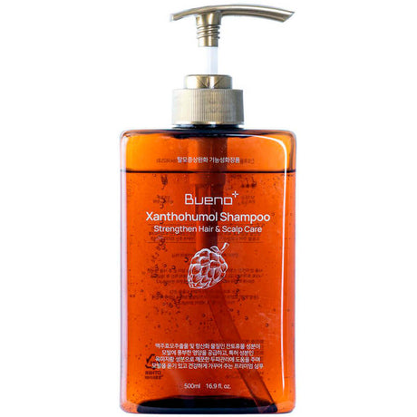 Bueno, Xanthohumol, Hair Shampoo, Strengthening & Anti-Hair Loss, 500 ml - Feel You