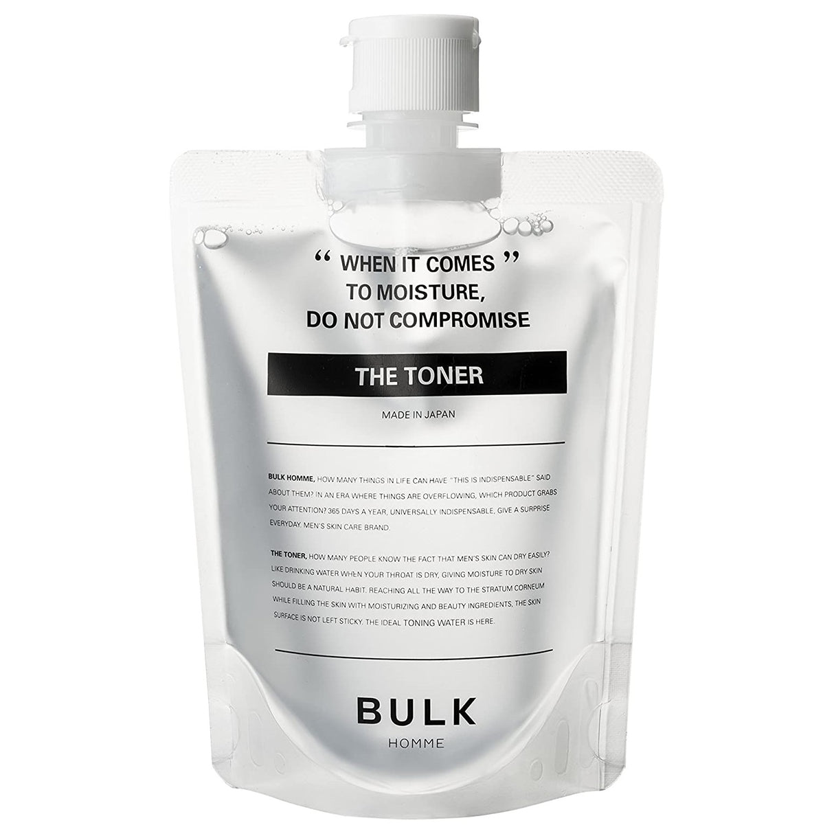 Bulk Homme, The Toner, Moisturising, Tonic Lotion, For Face, 200 ml - Feel You