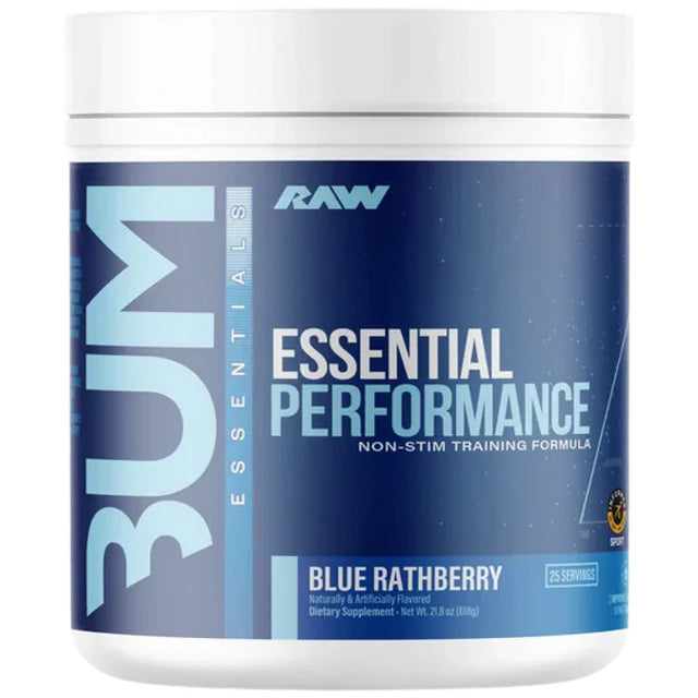 Bum Essential Performance | Non-Stim Premium Pre-Workout - 610 - 618 грама - Feel You