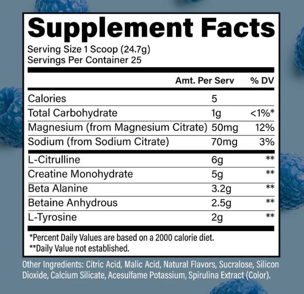 Bum Essential Performance | Non-Stim Premium Pre-Workout - 610 - 618 грама - Feel You