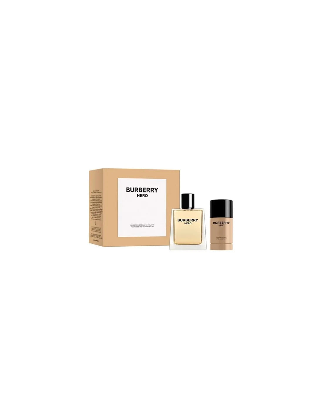 Burberry Hero Edt Spray 100ml Desodorante Stick 75ml Sets - Feel You