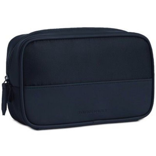 Burberry, Textile Makeup Bag, Dark Blue - Feel You