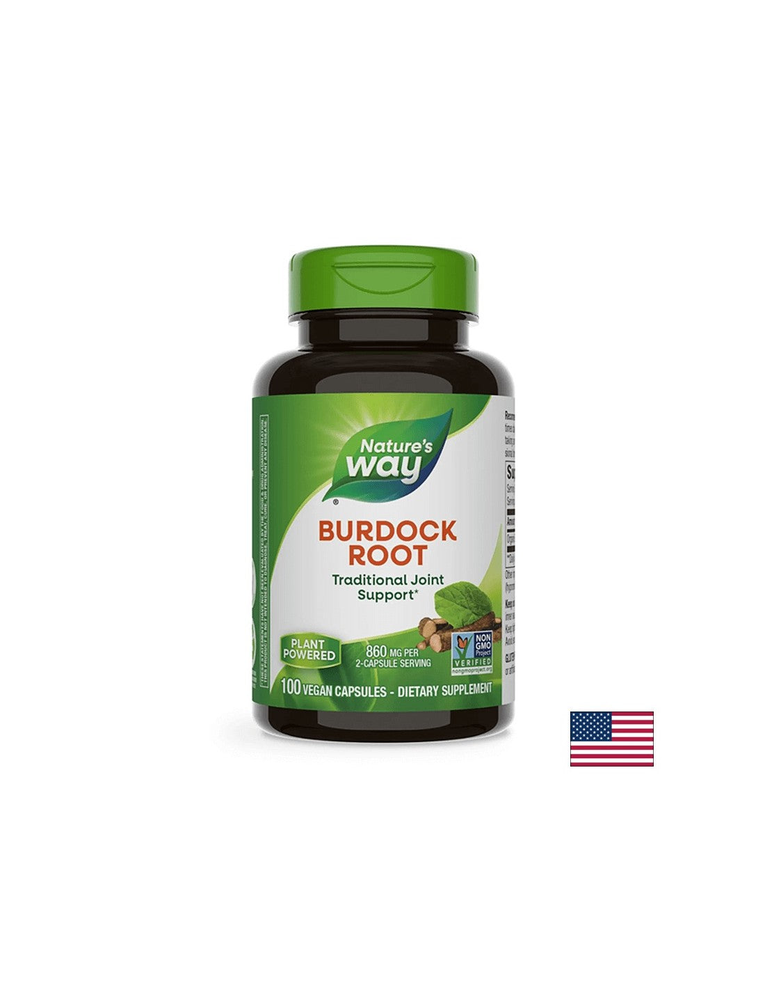 Burdock Root / Репей (корен) 475 mg х 100 капсули Nature’s Way - Feel You