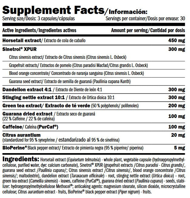 Burn & Dry / 90 Caps - Feel You