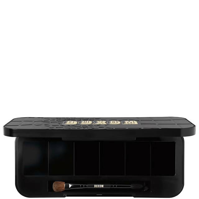 Buxom, Buxom, Empty Eyeshadow Case, Black, With 6 Slots - Feel You