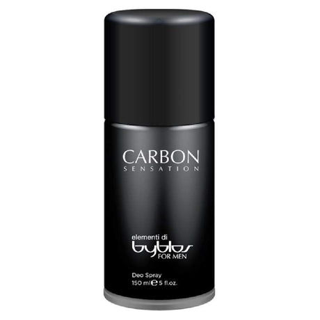 Byblos, Carbon, Anti-Perspirant, Deodorant Spray, For Men, 150 ml - Feel You