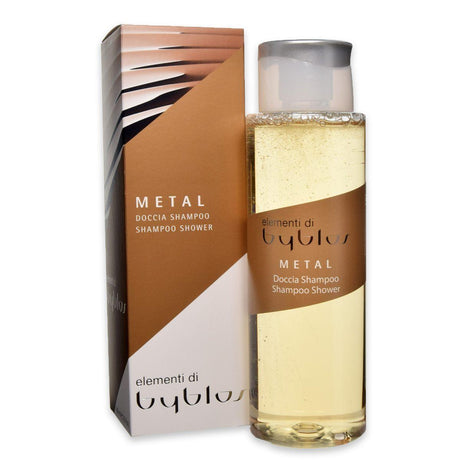 Byblos, Metal, Cleansing, Shower Gel, For All Skin Types, 400 ml - Feel You