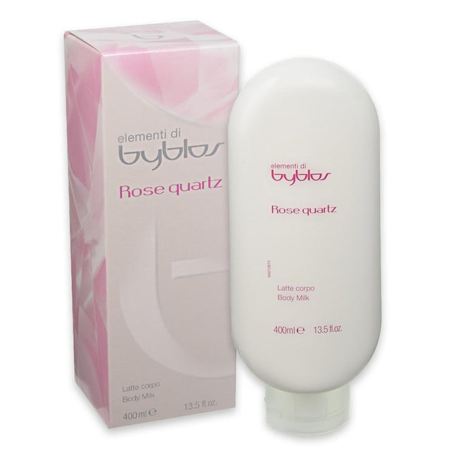 Byblos, Rose Quartz, Hydrating, Body Milk, 400 ml - Feel You