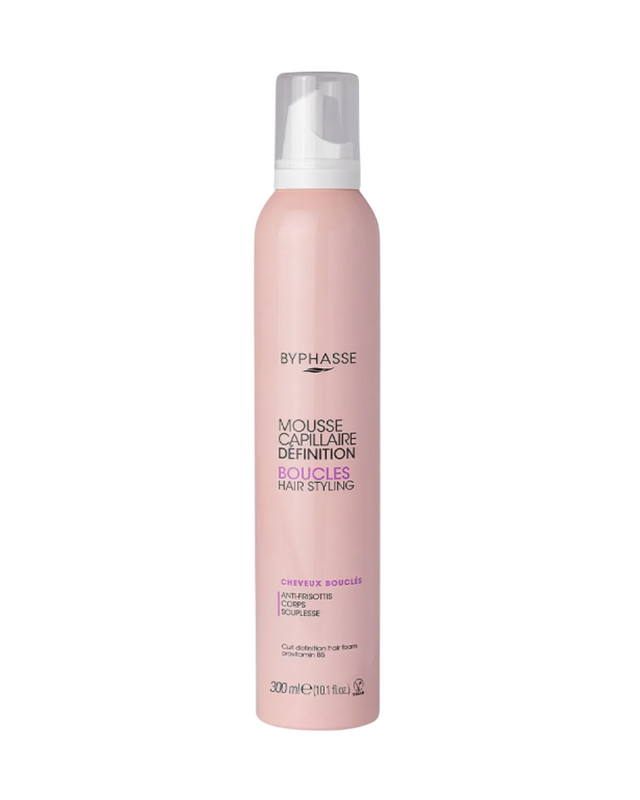 Byphasse, Active Curl, Hair Styling Mousse, For Styling, Strong Hold, 300 ml - Feel You