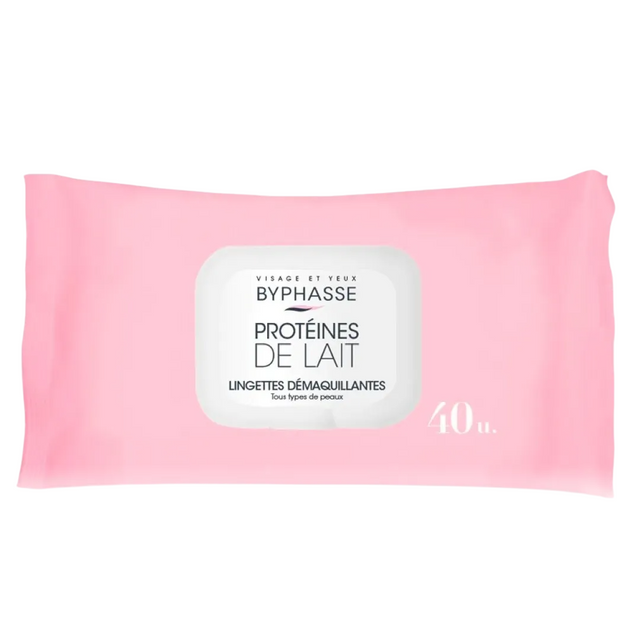 Byphasse, Byphasse, Cleansing Wipes, For Face, 40 pcs - Feel You