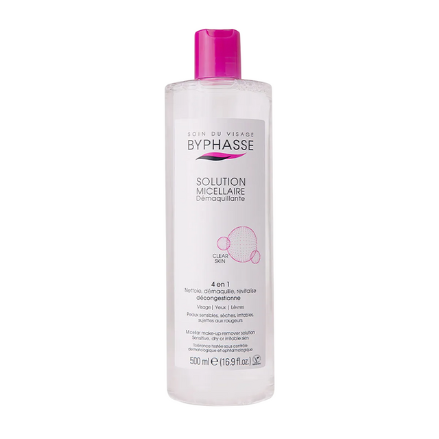 Byphasse, Byphasse, Makeup Removing, Micellar Water, For All Skin Types, 500 ml - Feel You