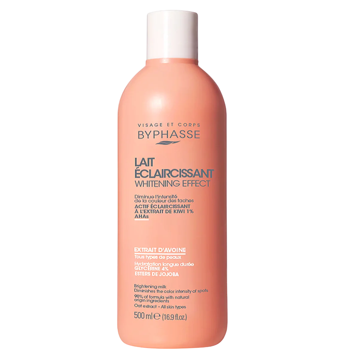Byphasse, Byphasse, Oat Extract, Whitening, Body Milk, 500 ml - Feel You