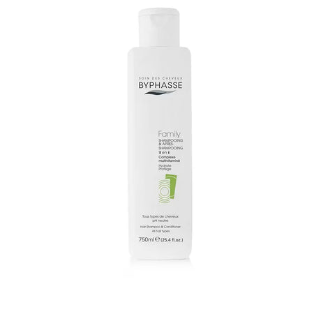 Byphasse, Family, Hair Shampoo & Conditioner 2-In-1, 750 ml - Feel You