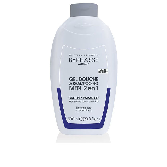 Byphasse, Groovy Paradise, Shower Gel & Shampoo 2-In-1, 600 ml - Feel You