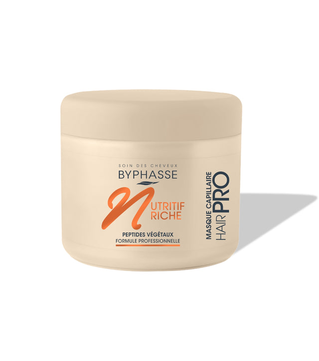 Byphasse, Hair Pro, Hair Treatment Cream Mask, Nutritiv Riche, 500 ml - Feel You