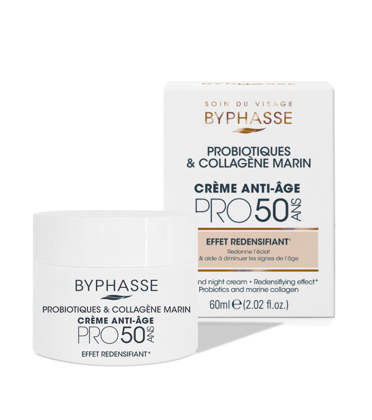 Byphasse, Pro 50, Anti-Ageing, Cream, For Face, 60 ml - Feel You