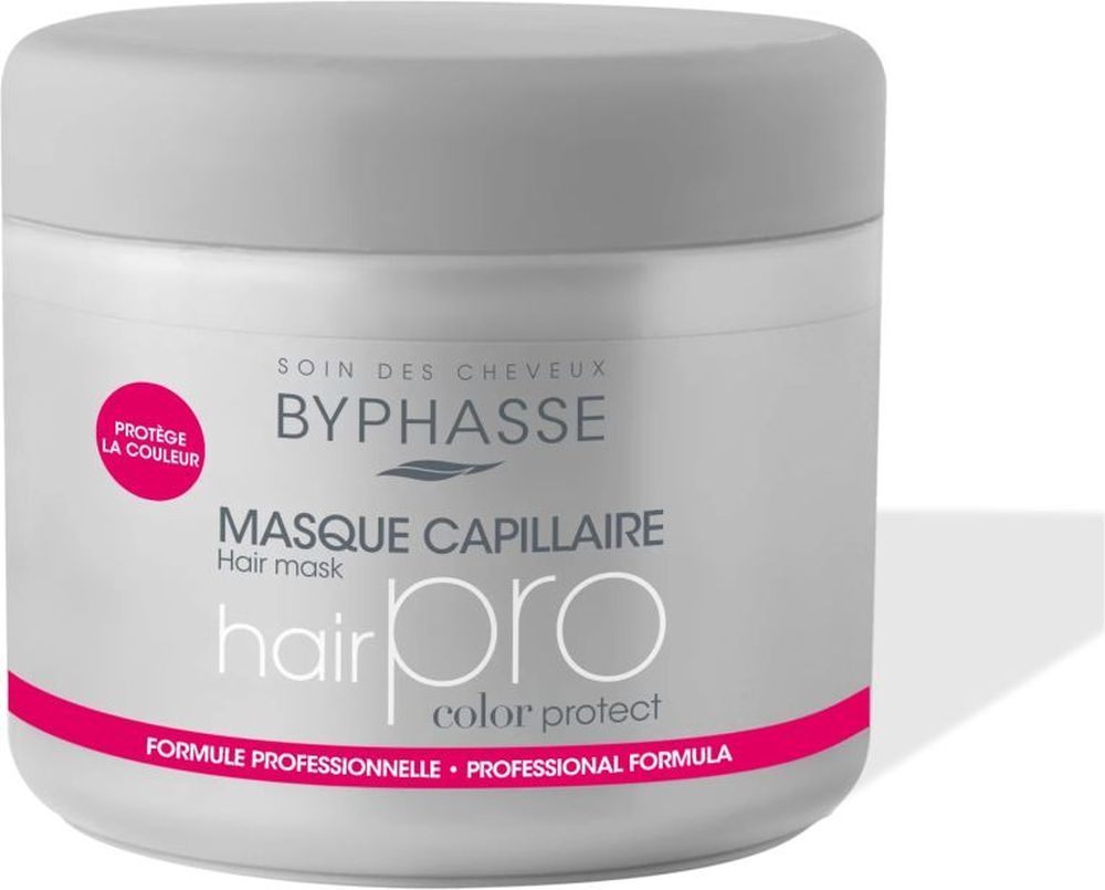 Byphasse, Pro Color, Hair Treatment Cream Mask, Color Protection, 500 ml - Feel You